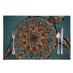 Tribal Sea Turtle Print Placemat