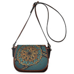 Tribal Sea Turtle Print Saddle Bag