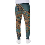 Tribal Sea Turtle Print Scuba Joggers