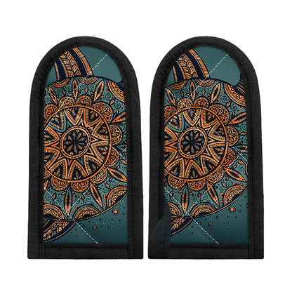 Tribal Sea Turtle Print Skillet Handle Cover