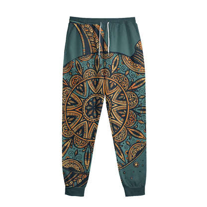 Tribal Sea Turtle Print Sweatpants