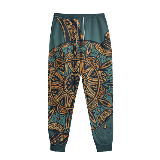 Tribal Sea Turtle Print Sweatpants