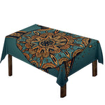 Tribal Sea Turtle Print Tablecloth