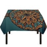 Tribal Sea Turtle Print Tablecloth