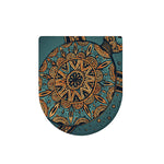 Tribal Sea Turtle Print Toilet Lid Cover