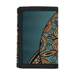 Tribal Sea Turtle Print Trifold Wallet