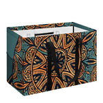 Tribal Sea Turtle Print Utility Tote Bag