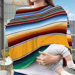 Tribal Serape Blanket Pattern Print Baby Seat Cover