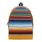 Tribal Serape Blanket Pattern Print Backpack