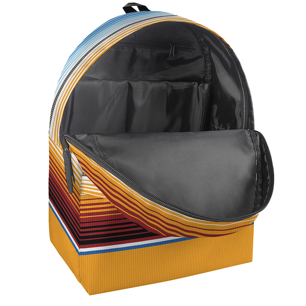Tribal Serape Blanket Pattern Print Backpack