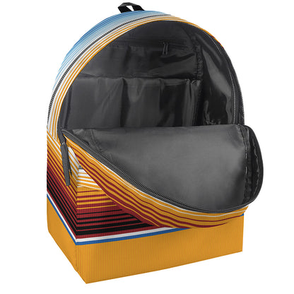 Tribal Serape Blanket Pattern Print Backpack