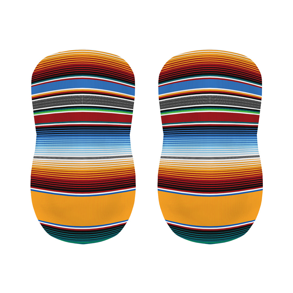 Tribal Serape Blanket Pattern Print Bar Stool Covers