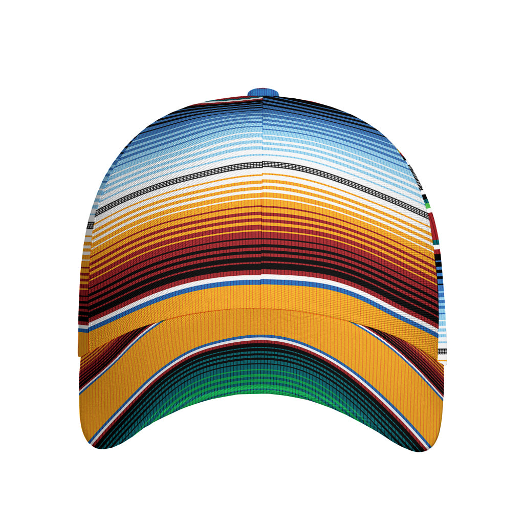 Tribal Serape Blanket Pattern Print Baseball Cap