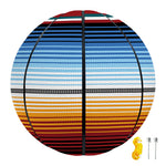 Tribal Serape Blanket Pattern Print Basketball