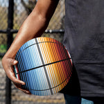 Tribal Serape Blanket Pattern Print Basketball