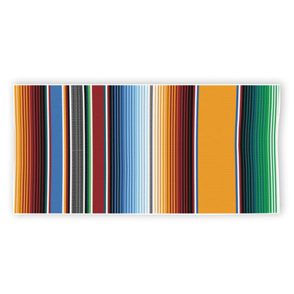 Tribal Serape Blanket Pattern Print Beach Towel