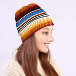 Tribal Serape Blanket Pattern Print Beanie
