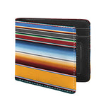 Tribal Serape Blanket Pattern Print Bifold Wallet