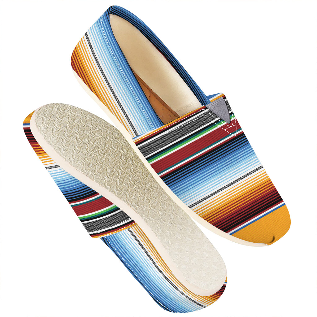 Tribal Serape Blanket Pattern Print Casual Shoes