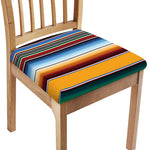 Tribal Serape Blanket Pattern Print Chair Cushion Cover