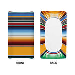 Tribal Serape Blanket Pattern Print Changing Pad Cover