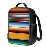 Tribal Serape Blanket Pattern Print Crossbody Lunch Bag