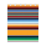 Tribal Serape Blanket Pattern Print Curtain