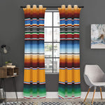 Tribal Serape Blanket Pattern Print Curtain