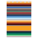 Tribal Serape Blanket Pattern Print Curtain