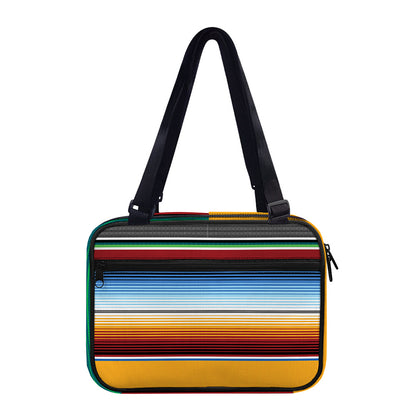 Tribal Serape Blanket Pattern Print Double Strap Bible Bag