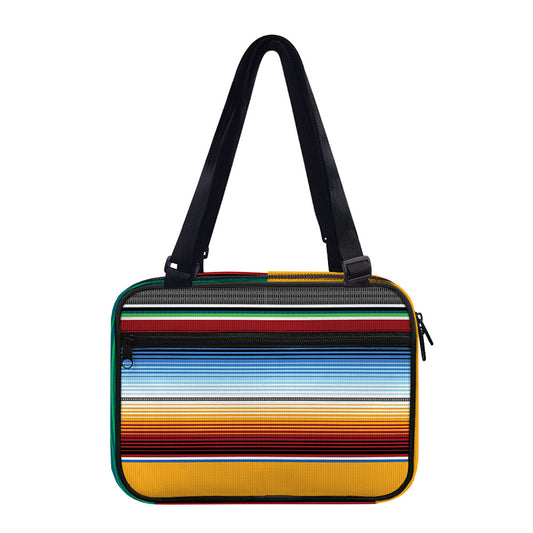 Tribal Serape Blanket Pattern Print Double Strap Bible Bag