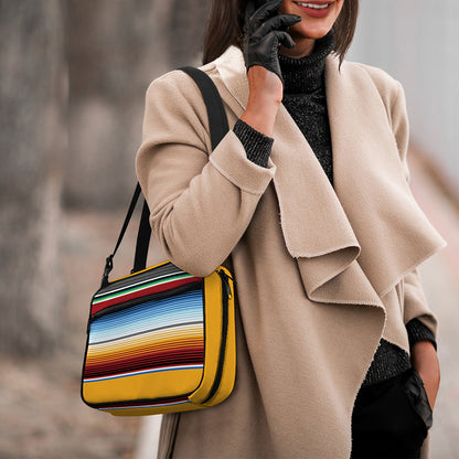 Tribal Serape Blanket Pattern Print Double Strap Bible Bag