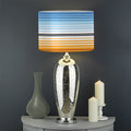 Tribal Serape Blanket Pattern Print Drum Lamp Shade