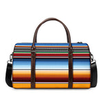 Tribal Serape Blanket Pattern Print Duffle Bag