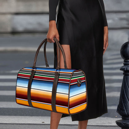 Tribal Serape Blanket Pattern Print Duffle Bag