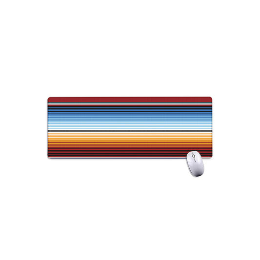 Tribal Serape Blanket Pattern Print Extended Mouse Pad