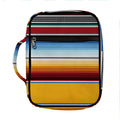 Tribal Serape Blanket Pattern Print Front Pocket Bible Bag