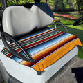 Tribal Serape Blanket Pattern Print Golf Cart Seat Cover