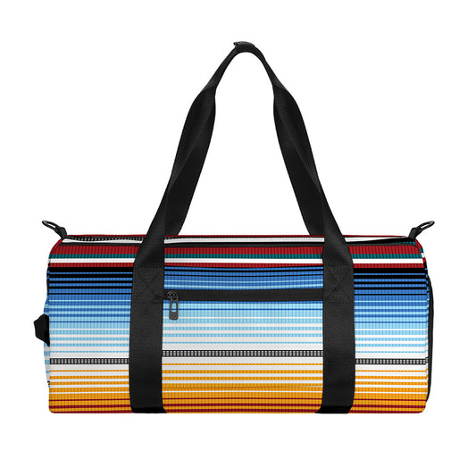 Tribal Serape Blanket Pattern Print Gym Bag
