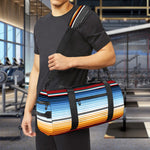 Tribal Serape Blanket Pattern Print Gym Bag