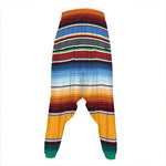 Tribal Serape Blanket Pattern Print Hammer Pants