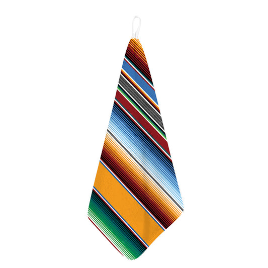 Tribal Serape Blanket Pattern Print Hand Towel