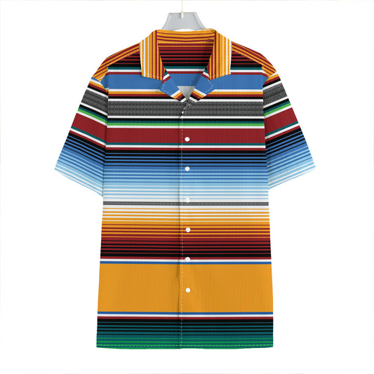 Tribal Serape Blanket Pattern Print Hawaiian Shirt