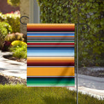 Tribal Serape Blanket Pattern Print House Flag