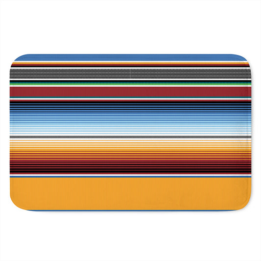 Tribal Serape Blanket Pattern Print Indoor Door Mat