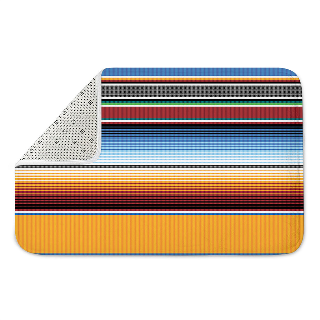 Tribal Serape Blanket Pattern Print Indoor Door Mat
