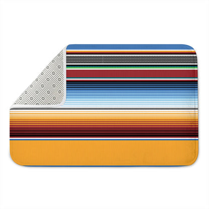 Tribal Serape Blanket Pattern Print Indoor Door Mat