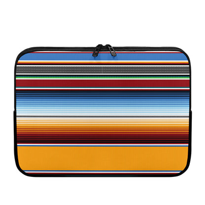 Tribal Serape Blanket Pattern Print Laptop Sleeve