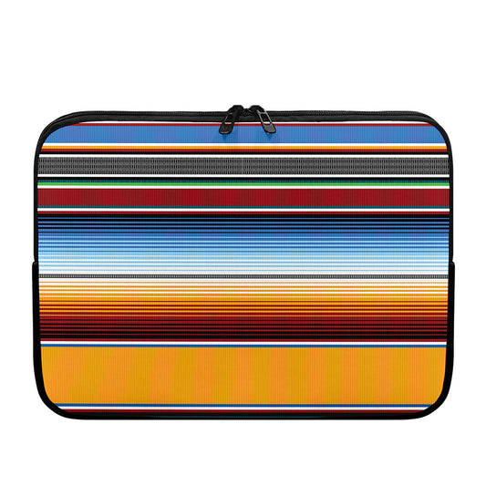 Tribal Serape Blanket Pattern Print Laptop Sleeve