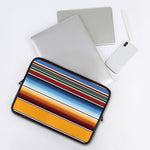 Tribal Serape Blanket Pattern Print Laptop Sleeve